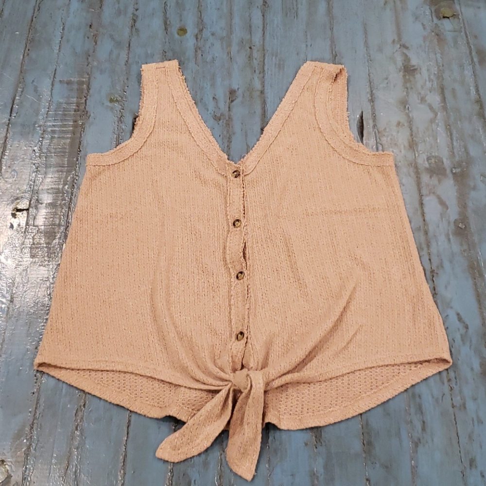 Women's Tie Front Tank